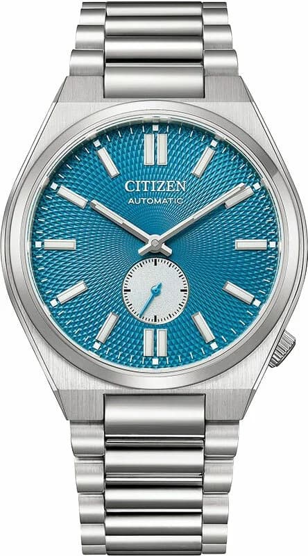 Garde-temps Citizen NK5010-51L pour homme, cadran bleu soleil