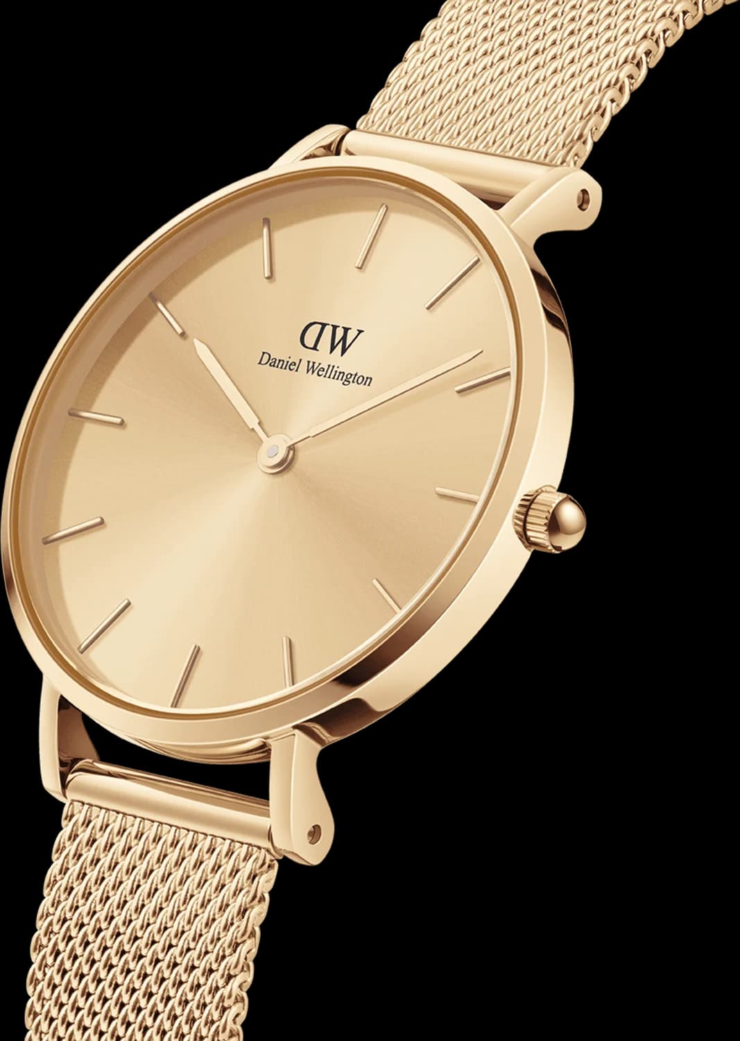 Le garde-temps Daniel Wellington DW00100473 vu de profil