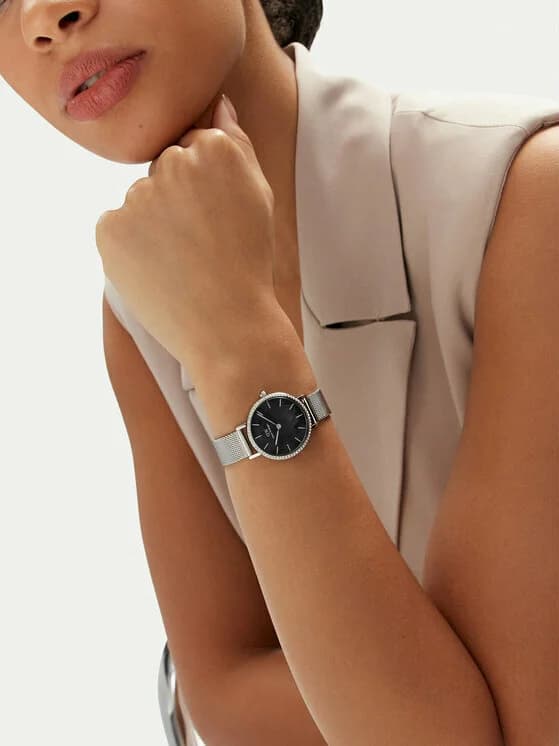 Détail du bracelet acier du Daniel Wellington DW00100661