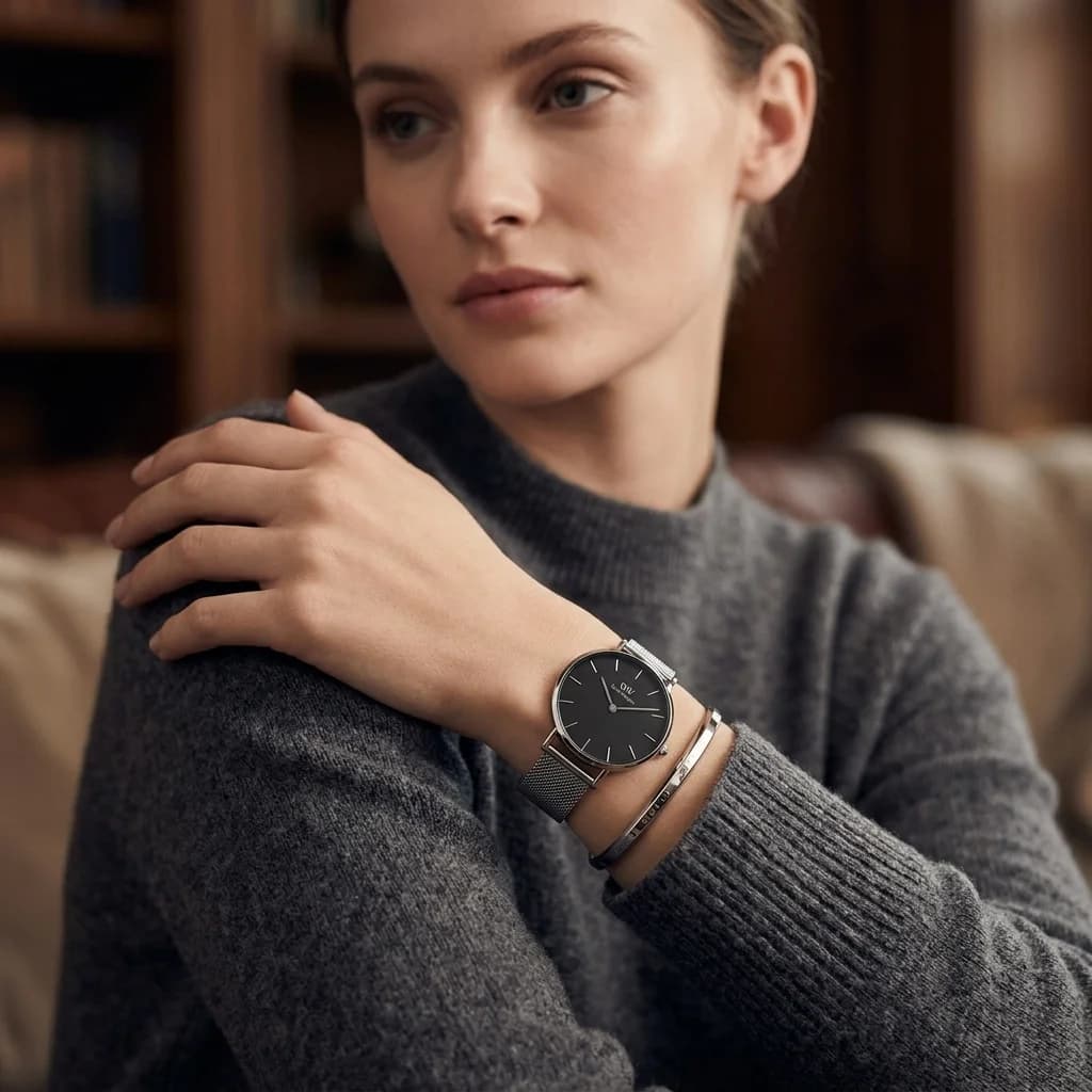 Fond du boîtier du garde-temps Daniel Wellington DW00100218