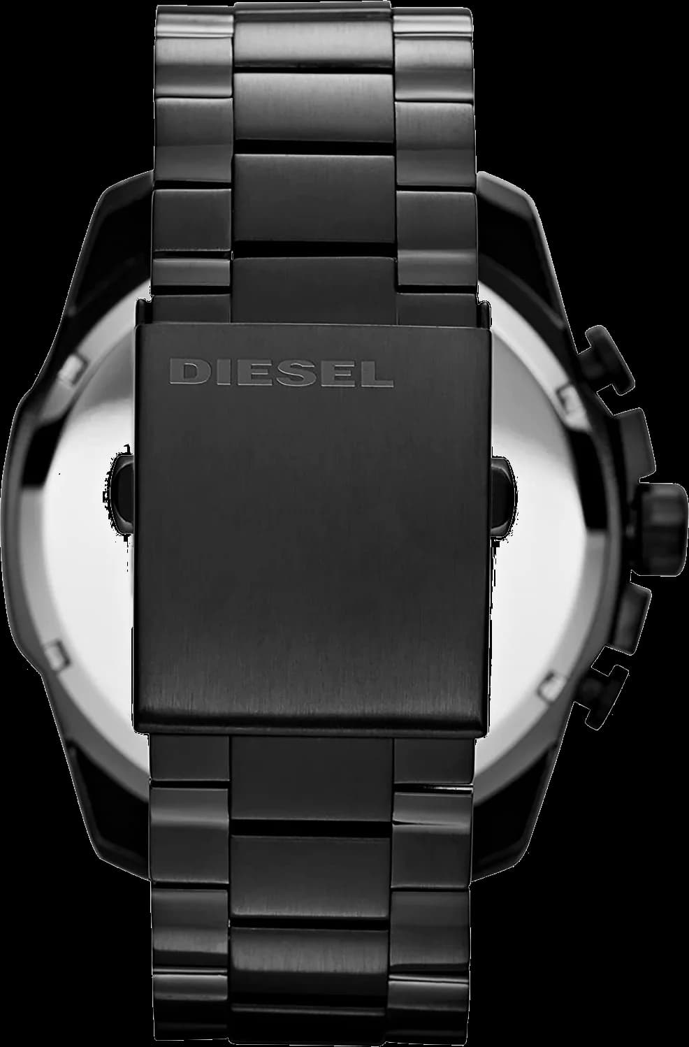 Zoom sur le cadran noir du Diesel DZ4283