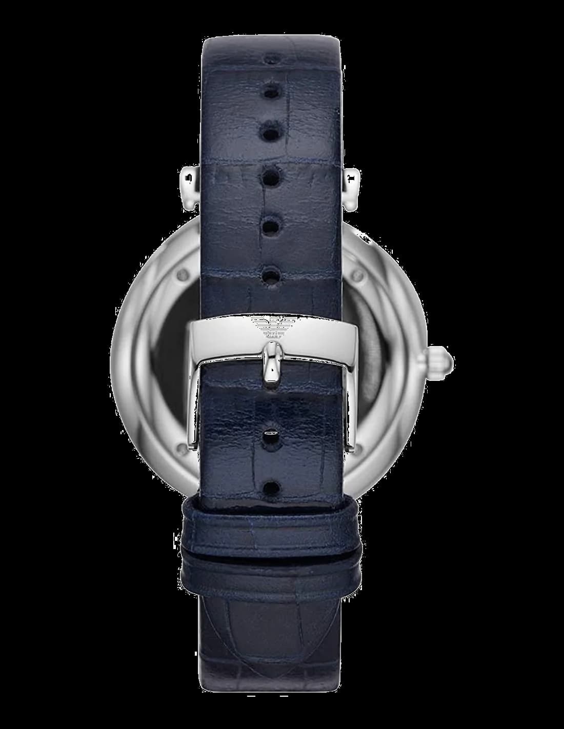 Zoom sur le cadran bleu du Emporio Armani AR11300