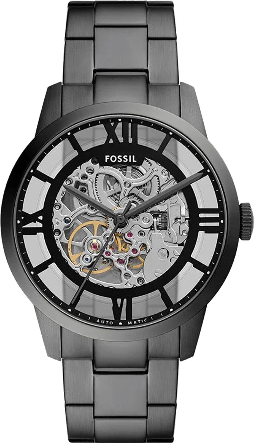 Montre Fossil ME3268 homme cadran gris bracelet acier