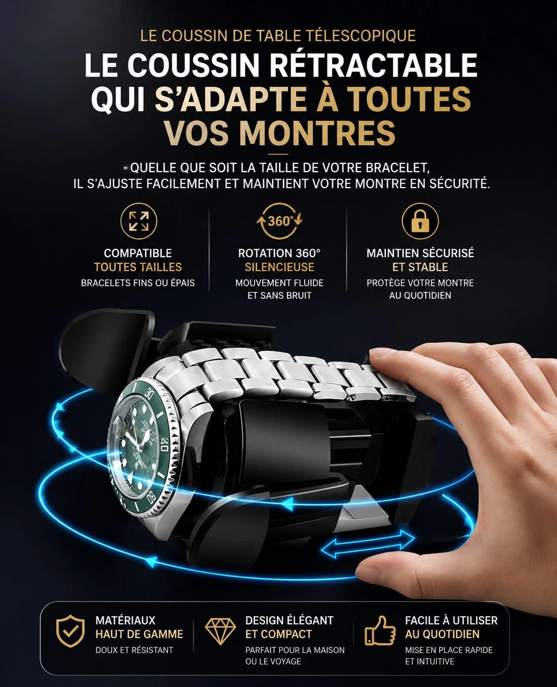 Détail du bracelet du Gasmann 260520-26