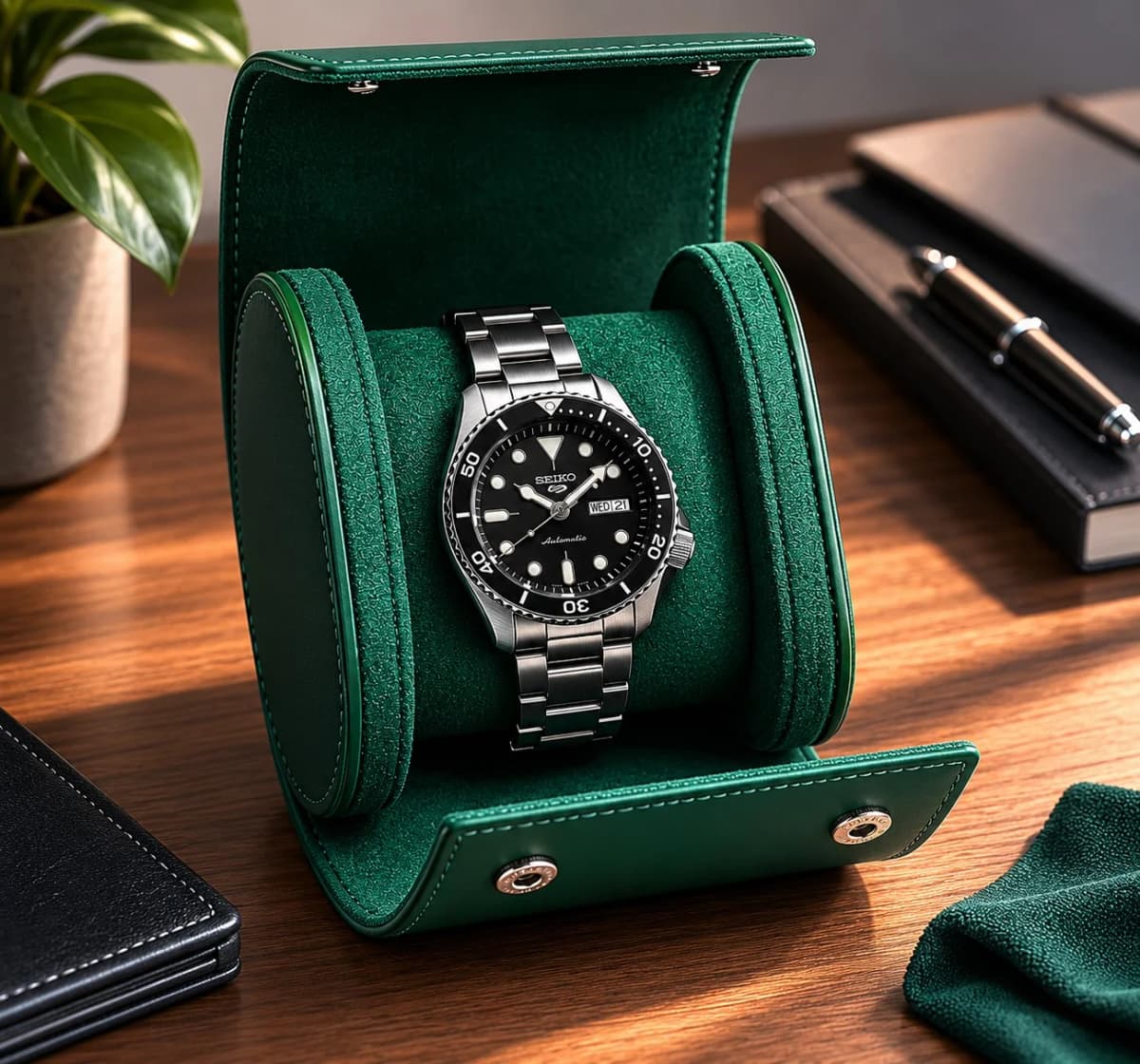 Le garde-temps Gasmann 260527-07 vu de profil