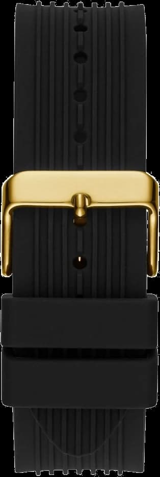 Zoom sur le cadran noir du Guess GW0057G1