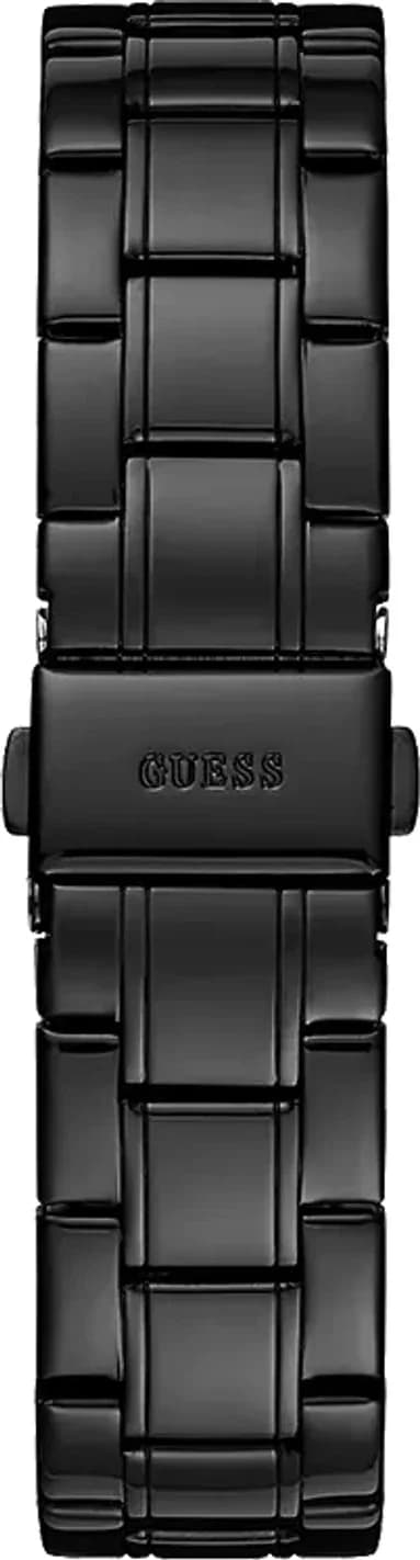 Montre Guess GW0111L4 femme détail cadran noir