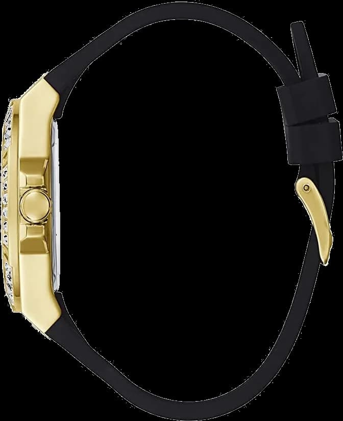 Zoom sur le cadran noir du Guess GW0118L1