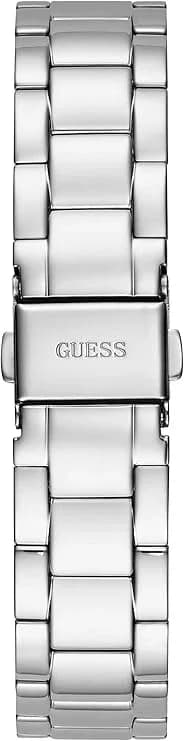 Zoom sur le cadran argent du Guess GW0308L1