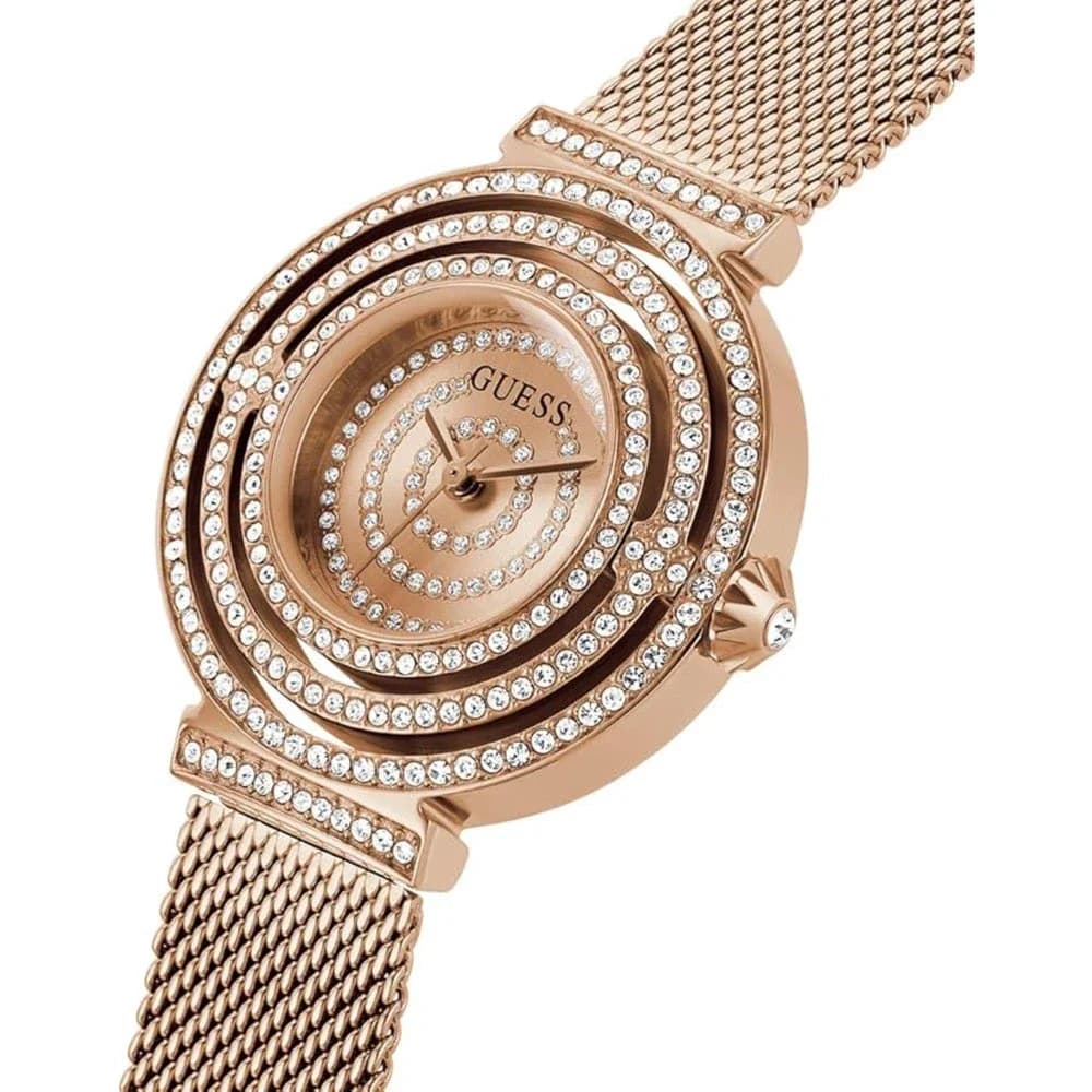 Le garde-temps Guess GW0550L3 vu de profil