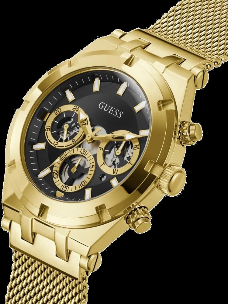 Le garde-temps Guess GW0582G2 vu de profil