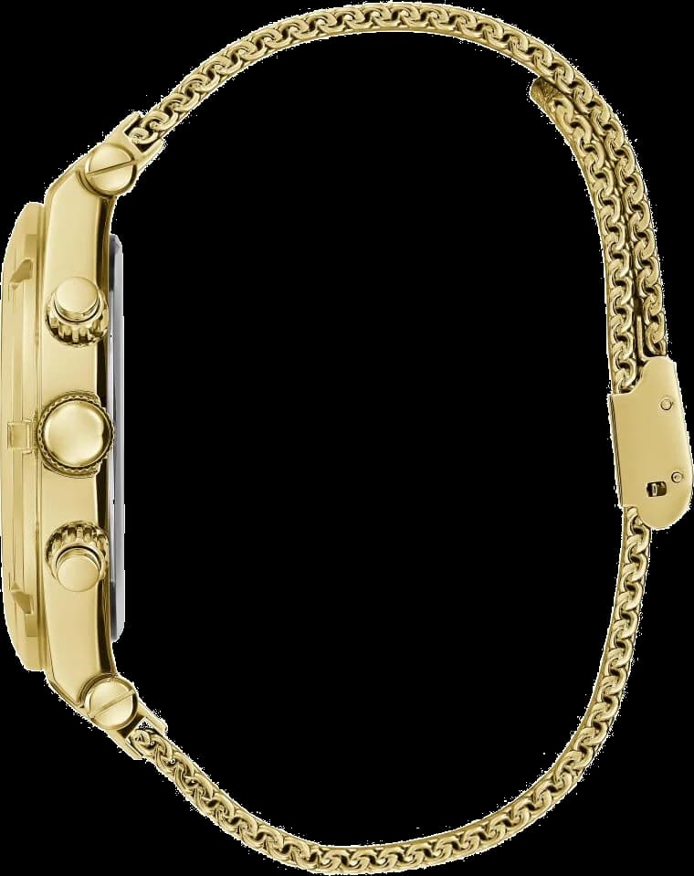 Zoom sur le cadran noir du Guess GW0582G2