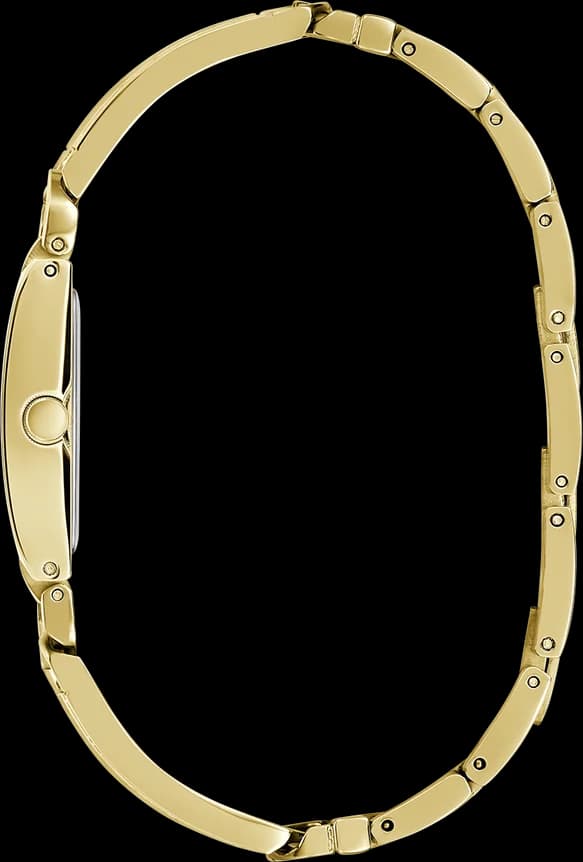 Zoom sur le cadran or du Guess GW0668L2