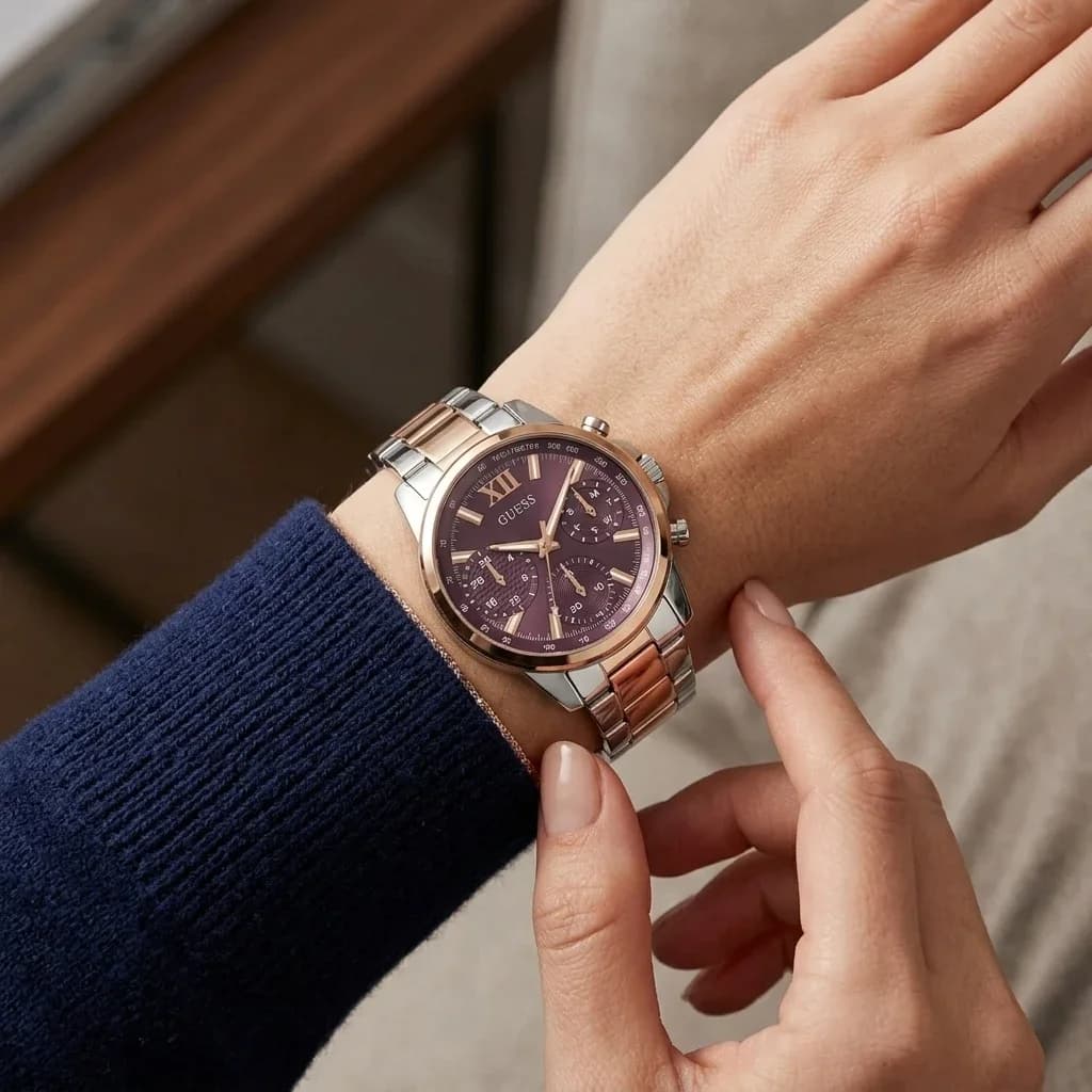 Fond du boîtier du garde-temps Guess GW0933L5