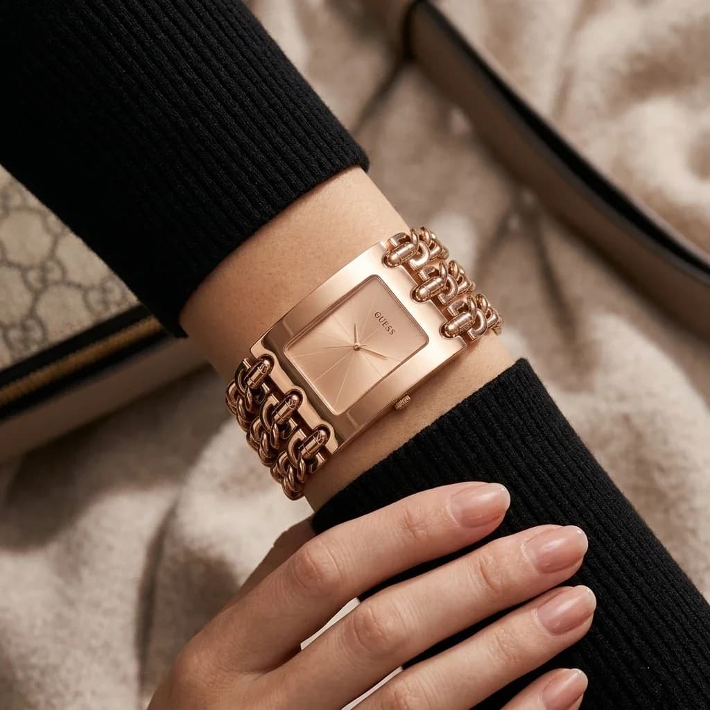 Fond du boîtier du garde-temps Guess W1274L3
