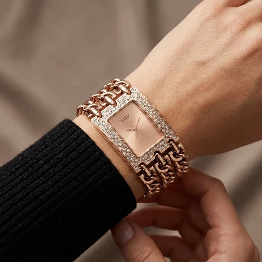 Fond du boîtier du garde-temps Guess W1275L3