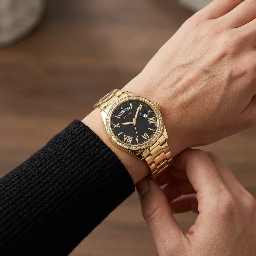 Fond du boîtier du garde-temps Guess GW0307L2