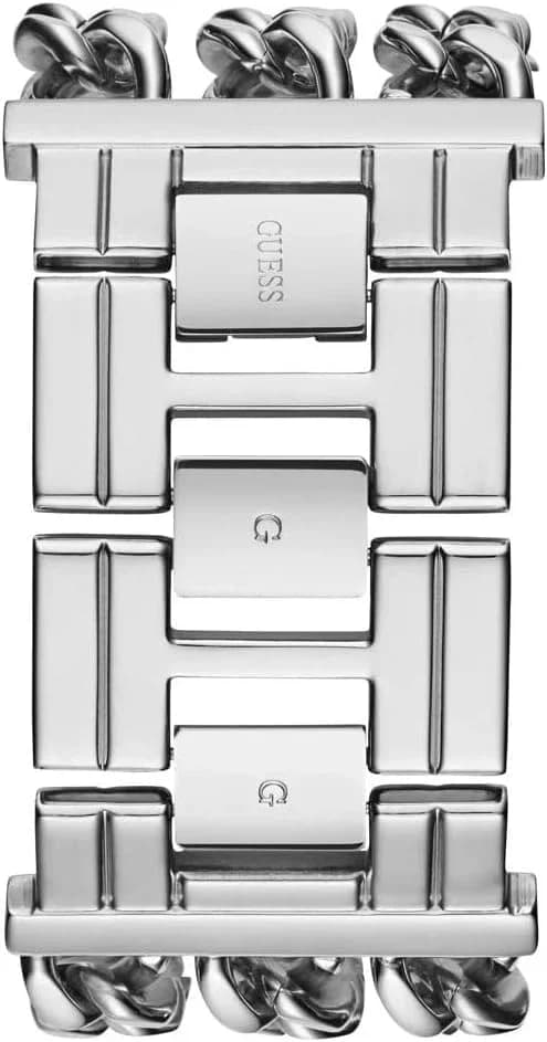 Zoom sur le cadran gris du Guess W1275L1