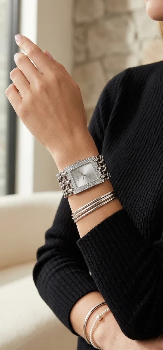 Fond du boîtier du garde-temps Guess W1275L1