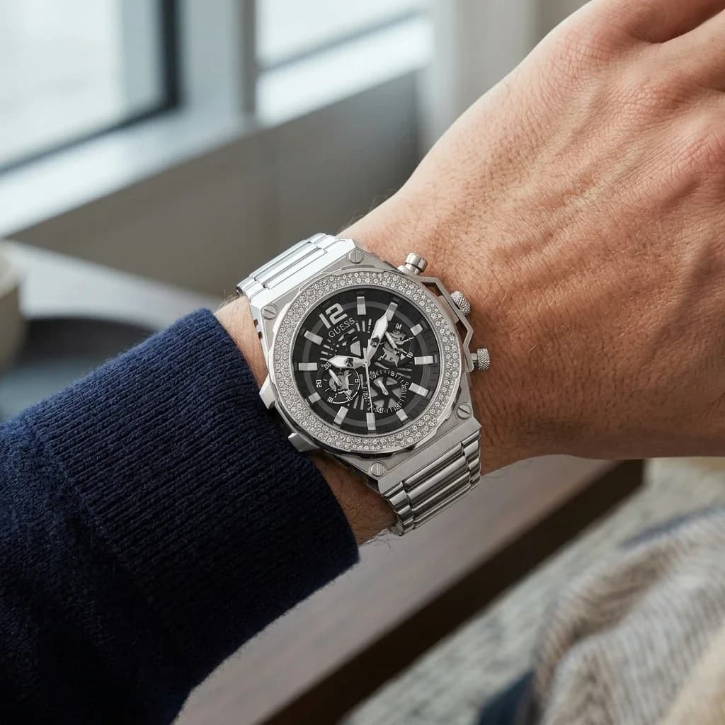 Fond du boîtier du garde-temps Guess GW0632G1