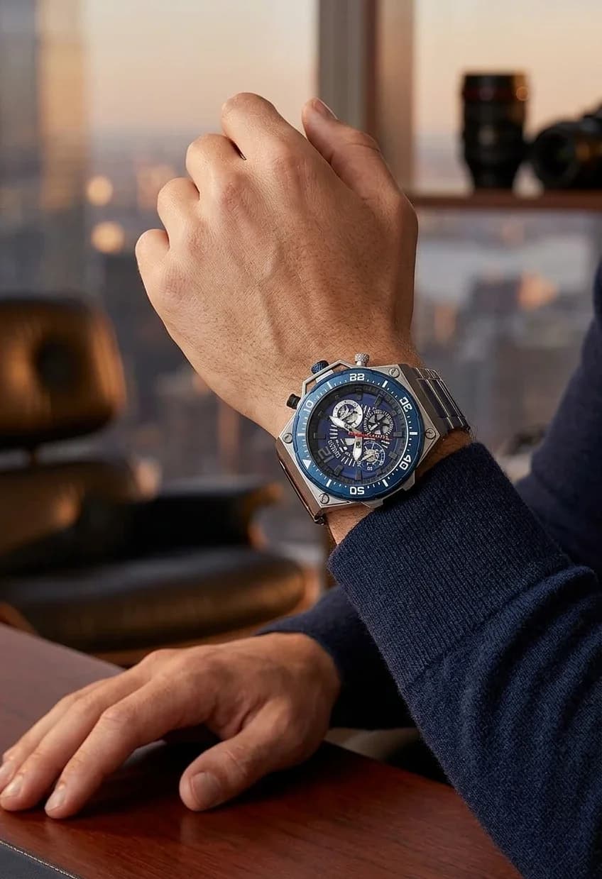 Fond du boîtier du garde-temps Guess GW0324G1