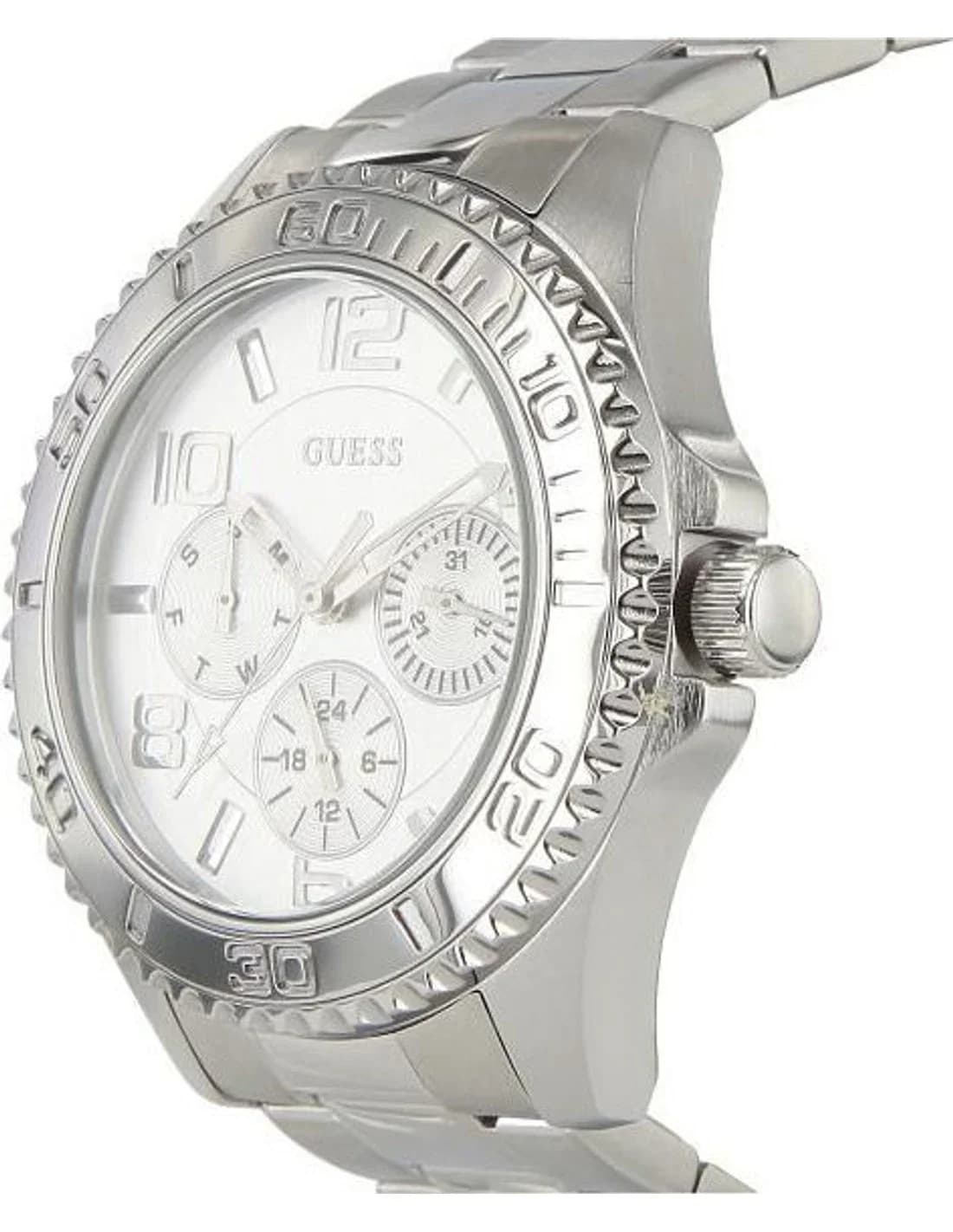 Le garde-temps Guess W0231L1 vu de profil