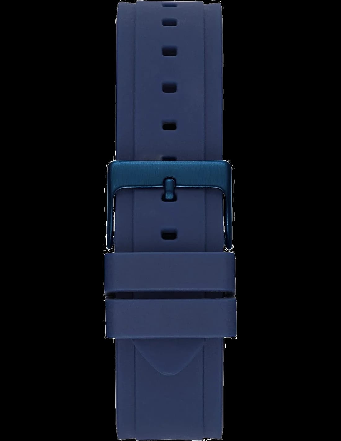 Zoom sur le cadran bleu du Guess W0571L1