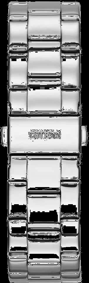 Détail du bracelet acier du Guess W0774L7
