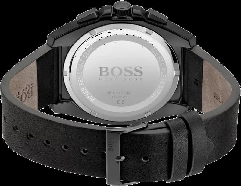 Zoom sur le cadran bleu du Hugo Boss 1513883