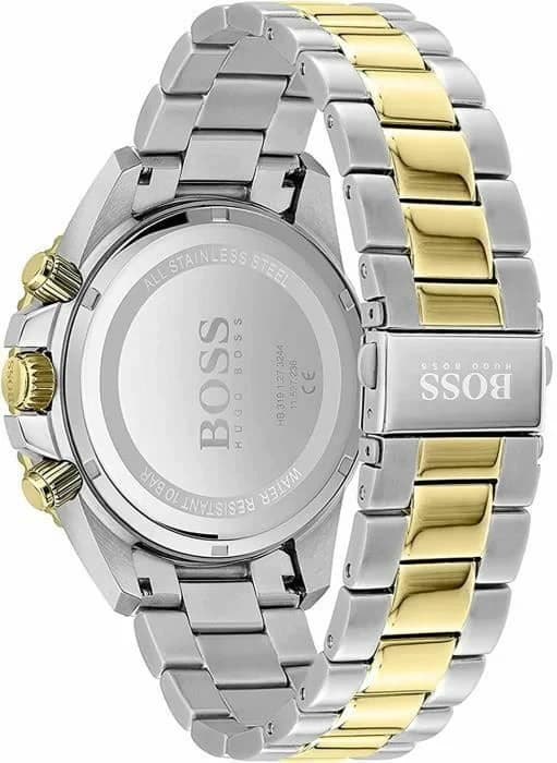 Zoom sur le cadran noir du Hugo Boss 1513908