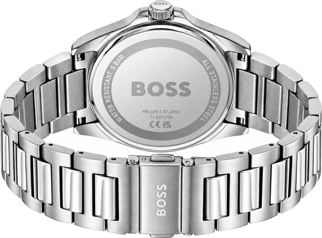 Montre Hugo Boss 1514170 homme détail cadran noir