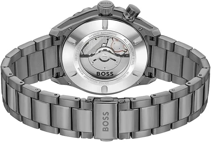 Zoom sur le cadran marron du Hugo Boss 1514213