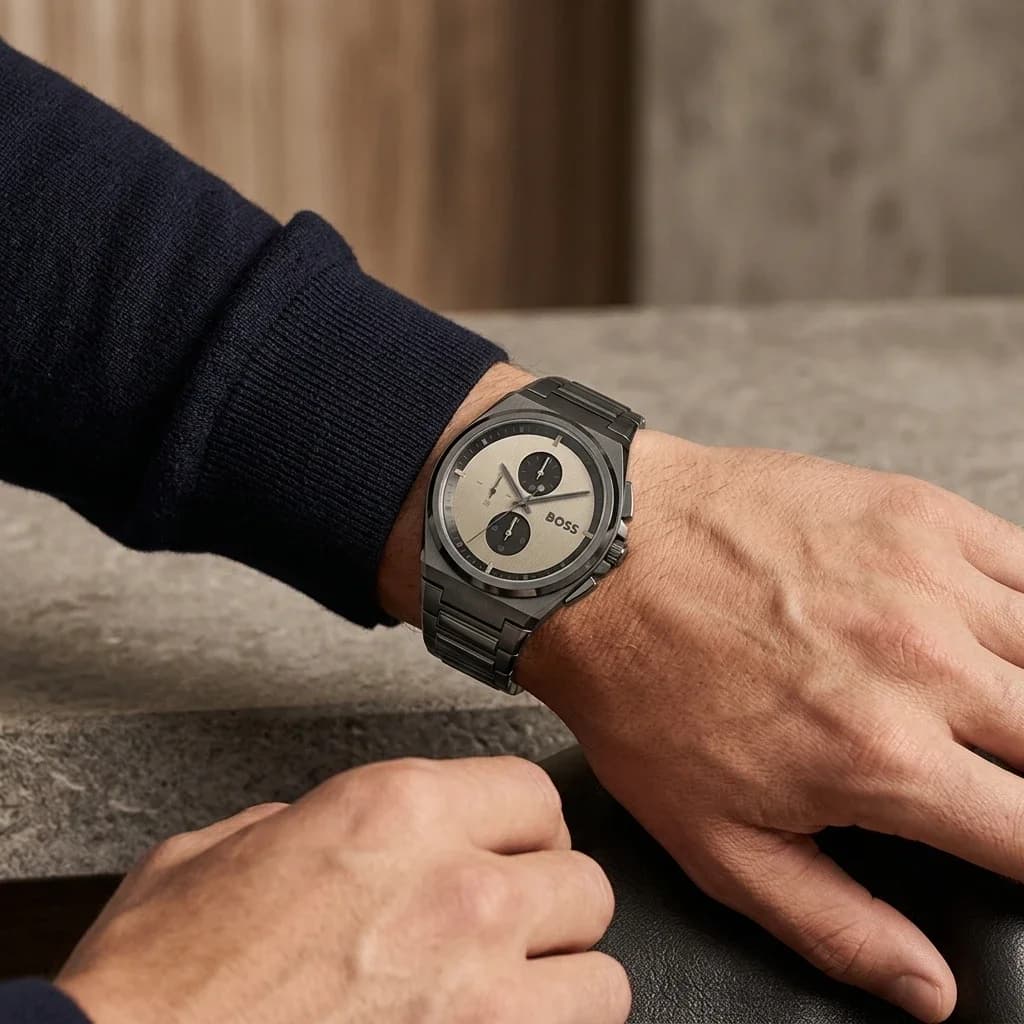 Fond du boîtier du garde-temps Hugo Boss 1514043