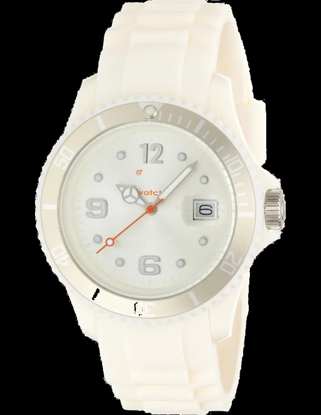Garde-temps Ice Watch CT.WC.BS.10 avec cadran beige dégradé, index bâtons et aiguilles lumineuses pour lisibilité optimale