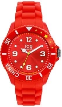 Garde-temps Ice Watch WO.CN.B.S.12 pour unisexe, cadran orange et bracelet silicone