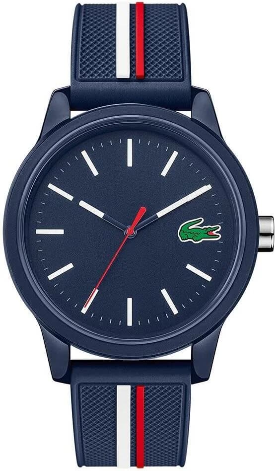 Garde-temps Lacoste 2011070 pour homme, silicone bleu sportif