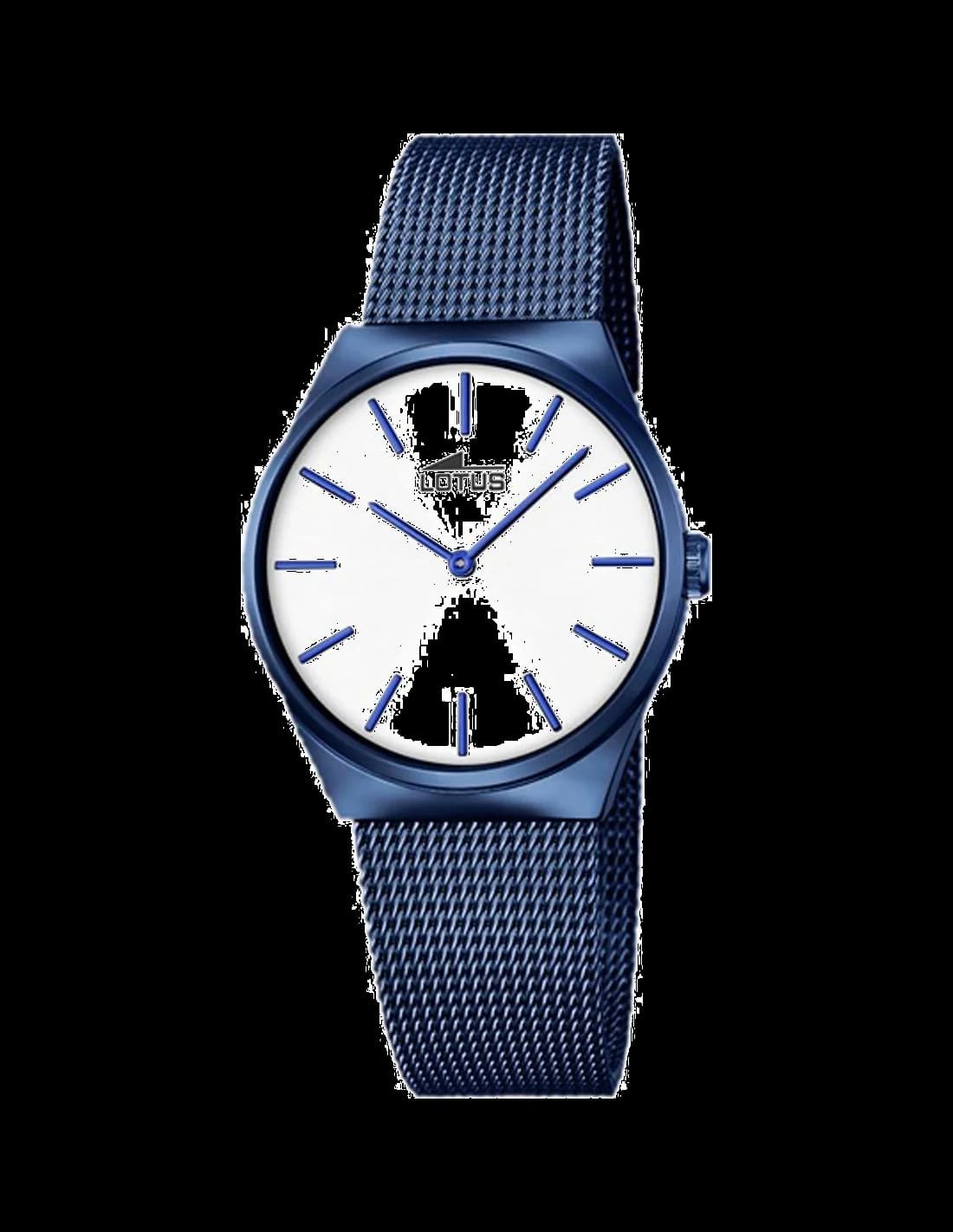 Garde-temps Lotus L18290/1 pour femme, au cadran blanc et bracelet acier