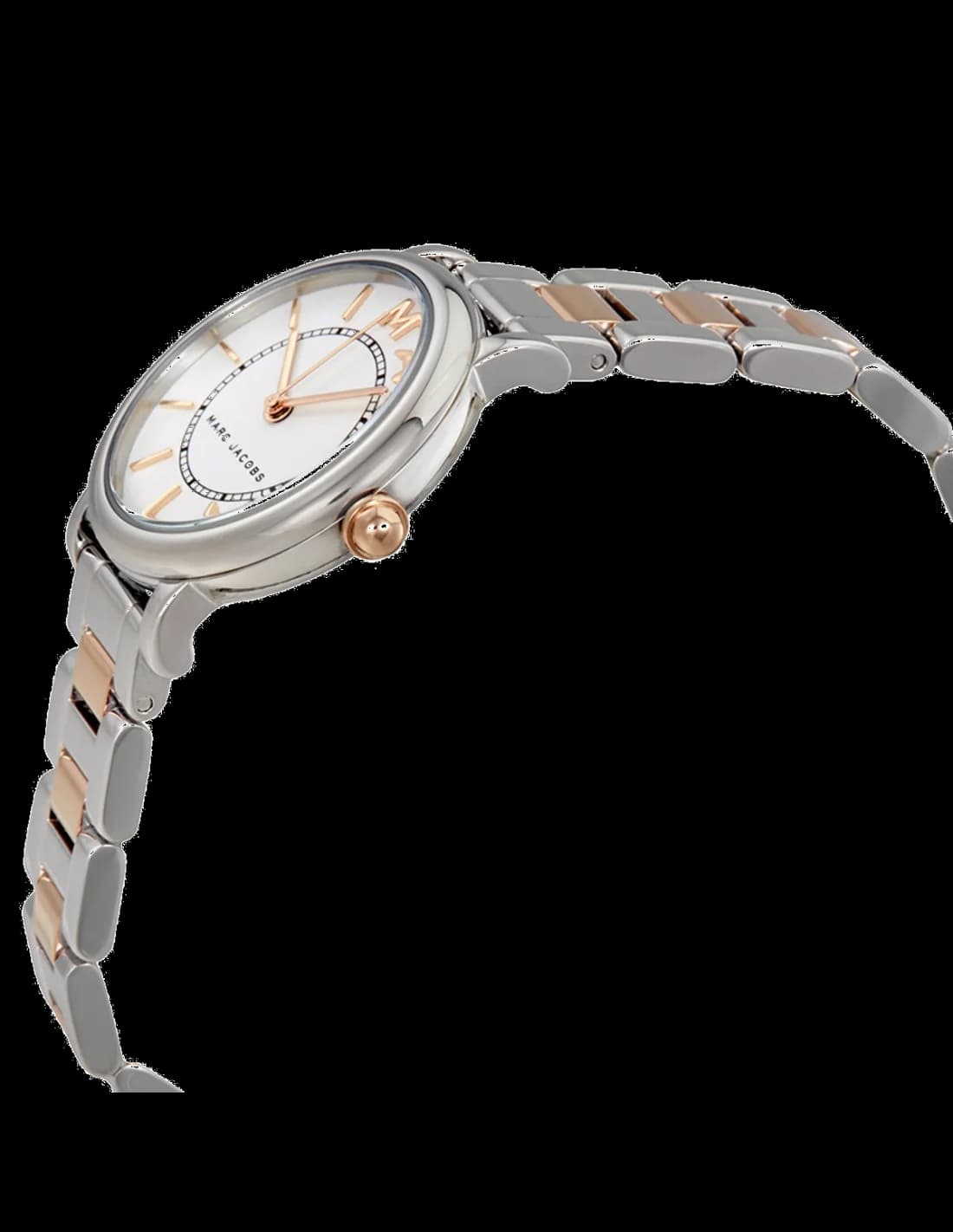 Le garde-temps Marc Jacobs MJ3553 vu de profil