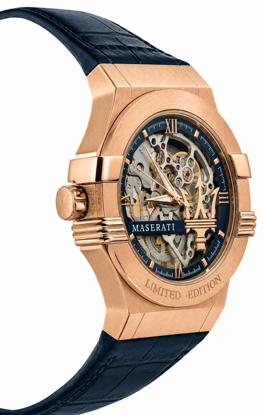 Le garde-temps Maserati R8821108022 vu de profil