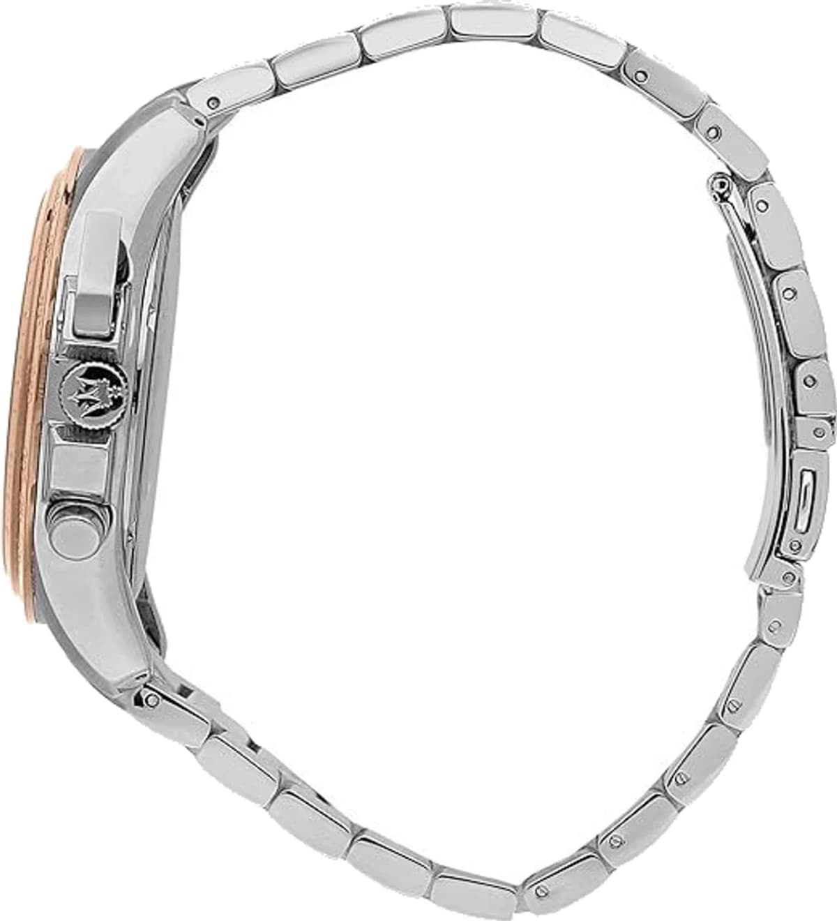 Le garde-temps Maserati R8873612047 vu de profil