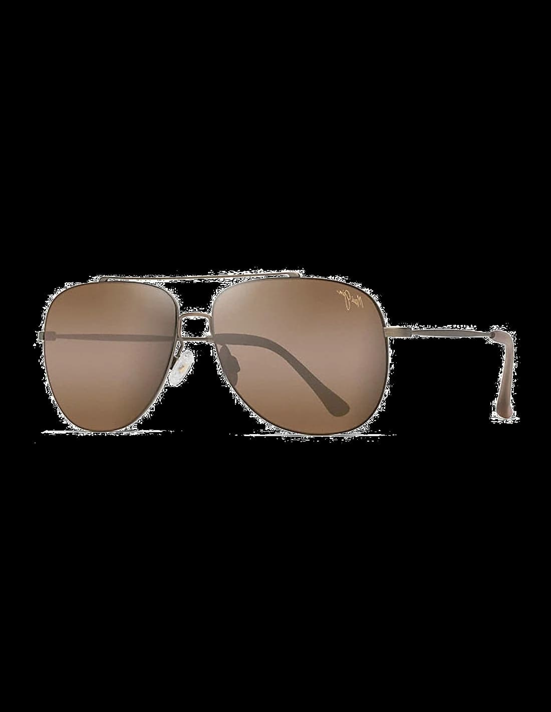 Garde-temps Maui Jim H789-16M pour homme, monture marron verres dégradés