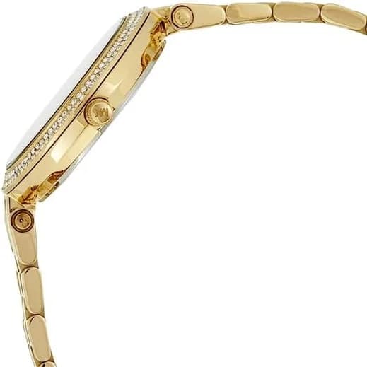Zoom sur le cadran or du Michael Kors MK3445