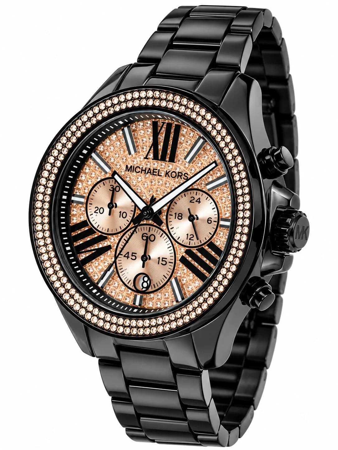 Montre Michael Kors MK5879 femme détail cadran rose