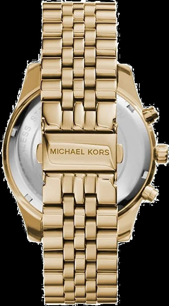 Zoom sur le cadran or du Michael Kors MK8281