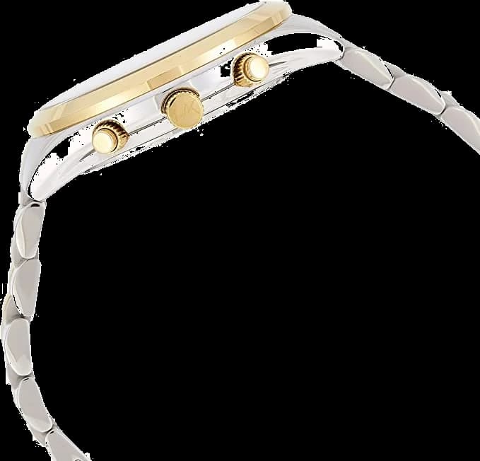 Zoom sur le cadran blanc du Michael Kors MK8306