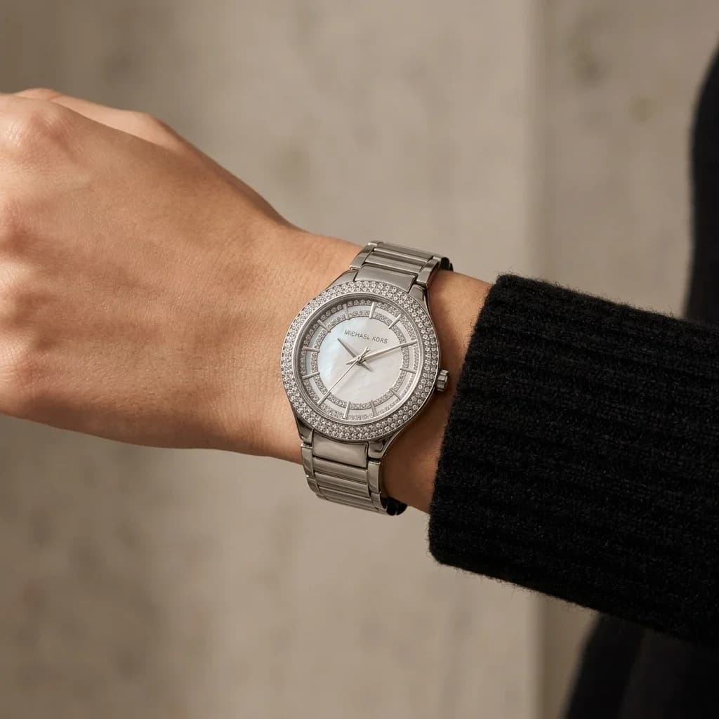 Le garde-temps Michael Kors MKO9019 vu de profil