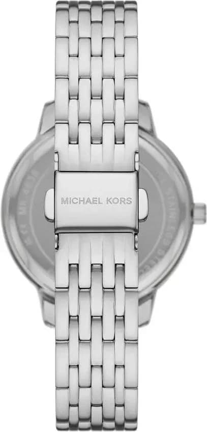 Zoom sur le cadran blanc du Michael Kors MK1055