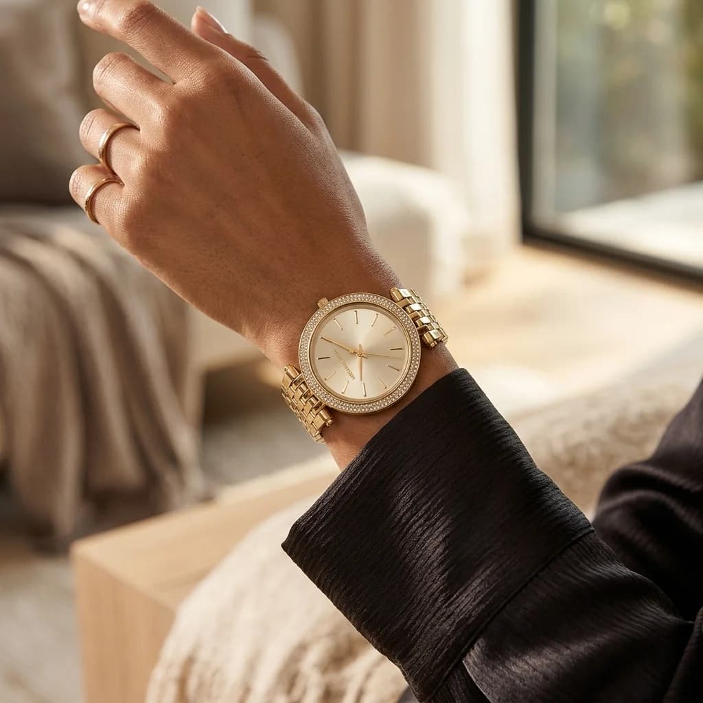 Fond du boîtier du garde-temps Michael Kors MK3191