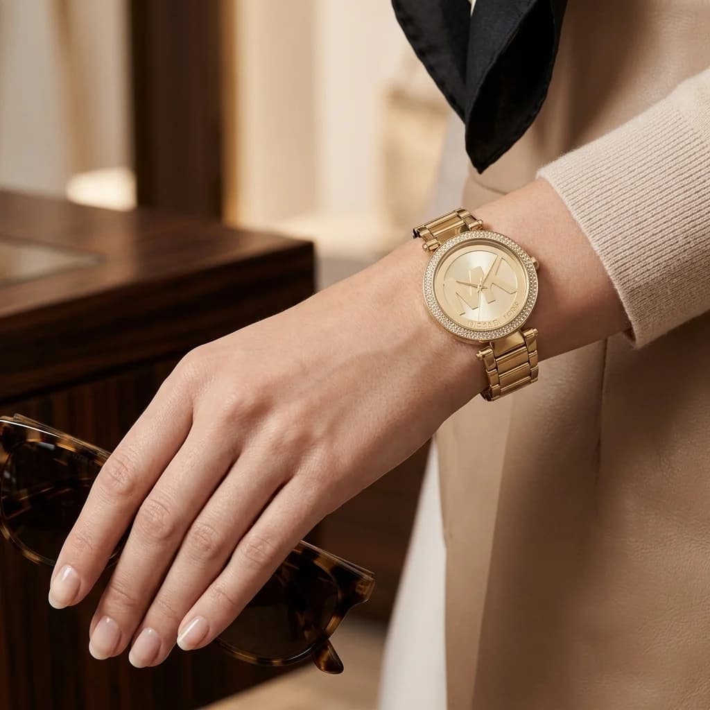 Fond du boîtier du garde-temps Michael Kors MK5784