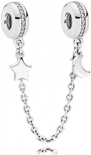 Garde-temps Pandora 797512CZ-05 pour femme, charme Demi-Lune et Étoile argent 925